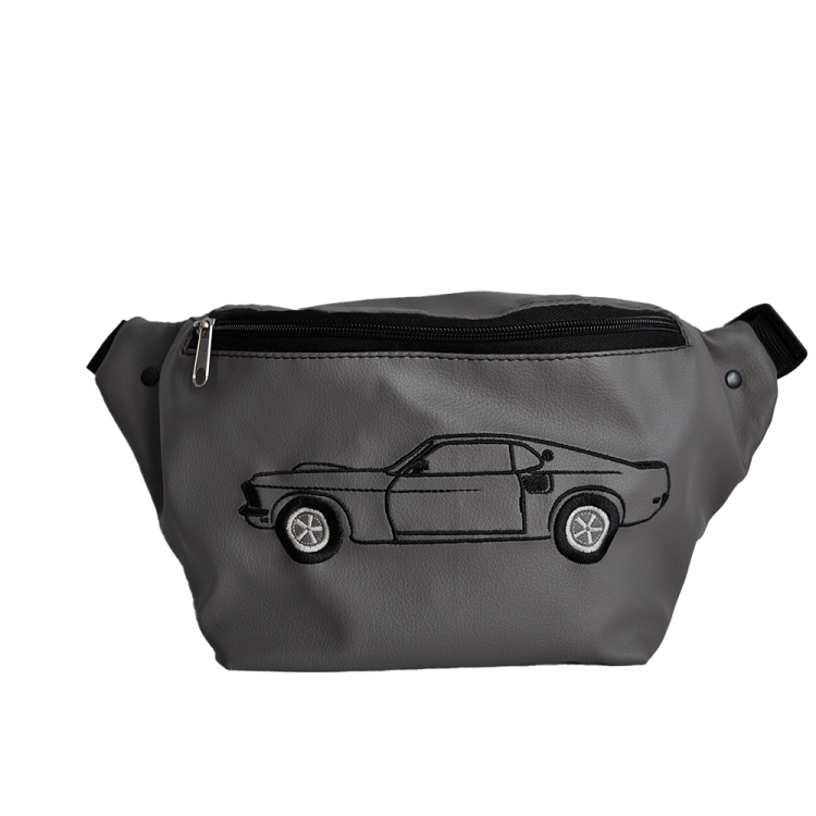 torebko-nerka z haftem Mustang