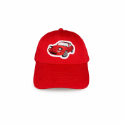 Czapka z daszkiem czerowna z naszywką Mazda.png