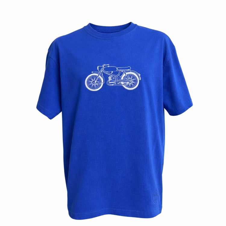 t shirt chabrowy dziecięcy z białym Komar sport.png