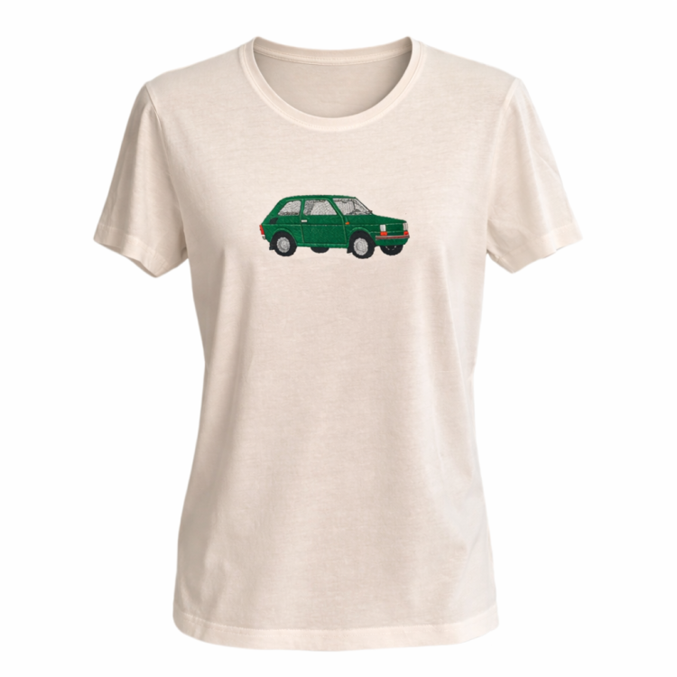 T SHIRT DAMSKI ZWYKŁY ZIELONY MALUCH.png